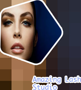 Amazing lash studio model