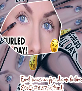Best mascara that keeps lashes curled