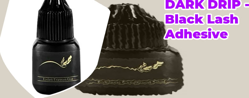 Black lash glue