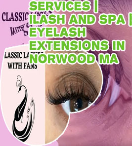 Classic wispy lash extensions