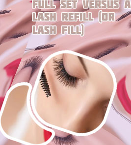 Eye lash fill near me