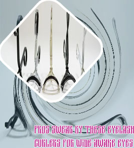 Eyelash curler for flat eyes