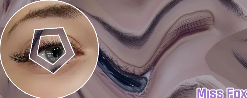 Fox eyelashes