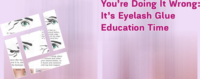 How long do fake lashes last with glue