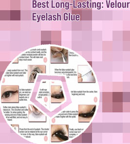 How long do glued eyelashes last