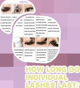 How long to false eyelashes last
