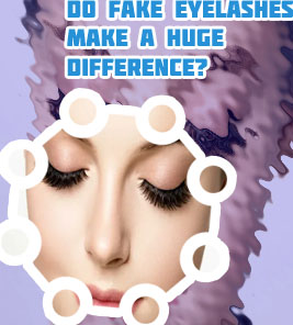 Huge eyelashes