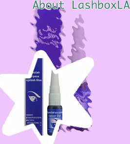 Lash box la glue