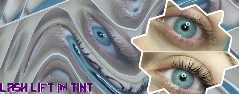 Lash lift tint