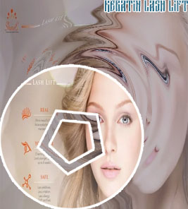 Lash lift with keratin