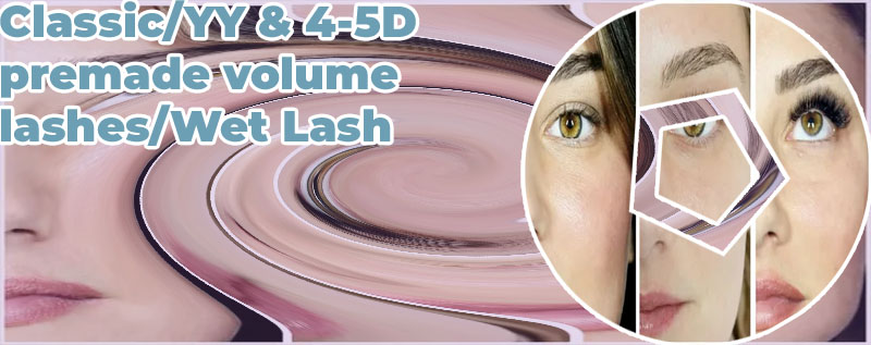 Wet set lashes